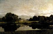 John Constable Malvern Hall in Warwickshire oil